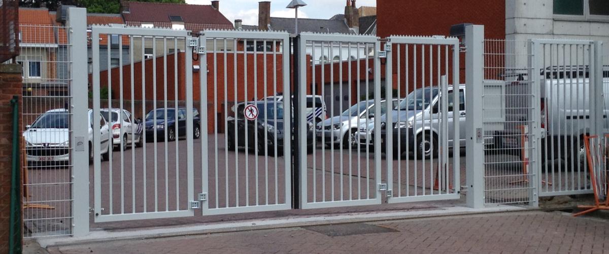 speedgate aan politiekantoor