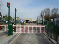 slagboom met onderbeveiliging