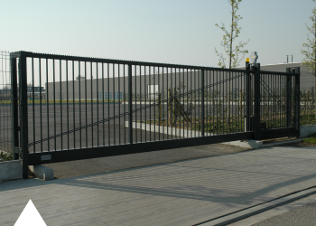 zelfdragende schuifpoort Junior 8 meter opening